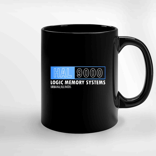 Hal 9000 Logic Memory Systems Ceramic Mugs