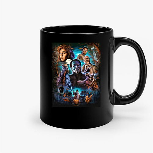 Halloween 4 The Return Of Michael Myers Style Ceramic Mugs