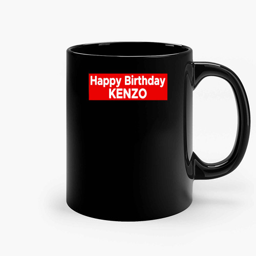 Happy Birthday Kenzo Best Birthday Ceramic Mugs