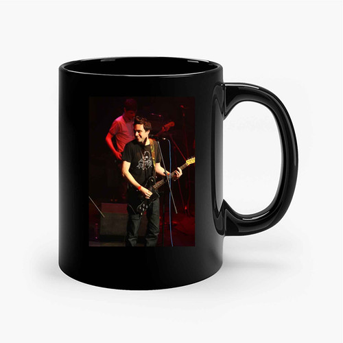 Hard Fi On Stage With Africa Express Ceramic Mugs