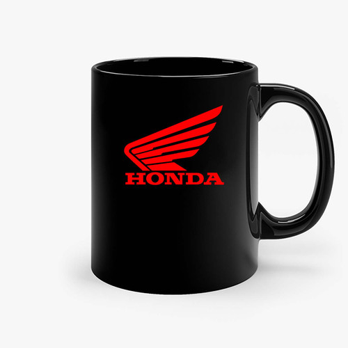 Honda Classic Motorcycle Logo Ceramic Mugs