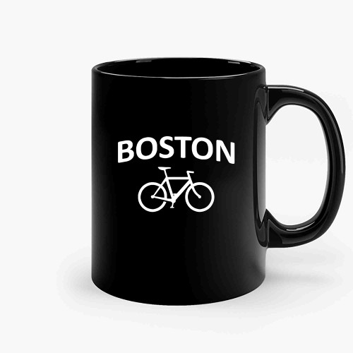 I Bike Boston-Copy Ceramic Mugs