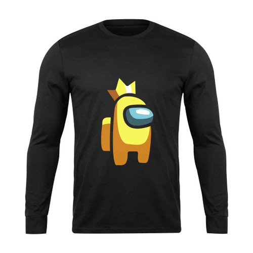 Among Us Yellow Character Long Sleeve T-Shirt