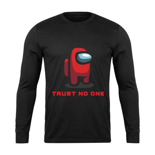 Among Us Crewmate Trust No One Lightweight Long Sleeve T-Shirt