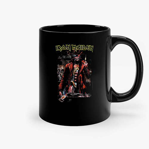 Iron Maiden Stranger Sepia Rock Band Ceramic Mugs