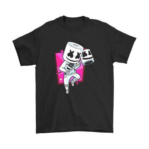 Marshmello Fortnite Hammer Man's T-Shirt Tee