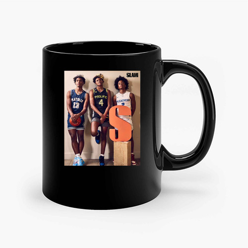 Jalen Green, Sharife Cooper, Josh Christopher Houston Rockets Slam Ceramic Mugs