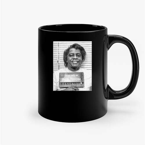 James Brown Mugshot Ceramic Mugs