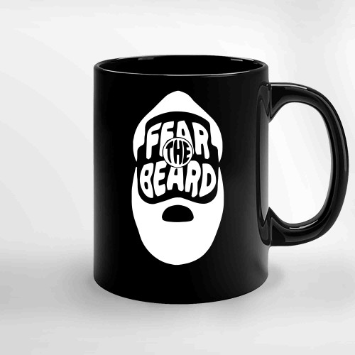James Harden Fear The Beard Ceramic Mugs