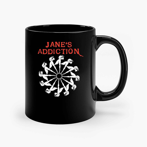 Janes Addiction Band Ceramic Mugs