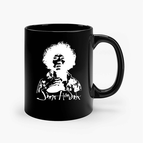 Jimi Hendrix Singer Rock And Roll Ceramic Mugs