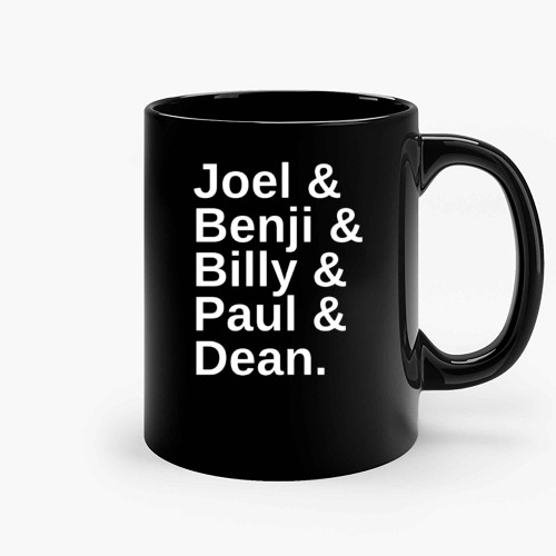 Joel Benji Billy Paul Dean Ceramic Mugs