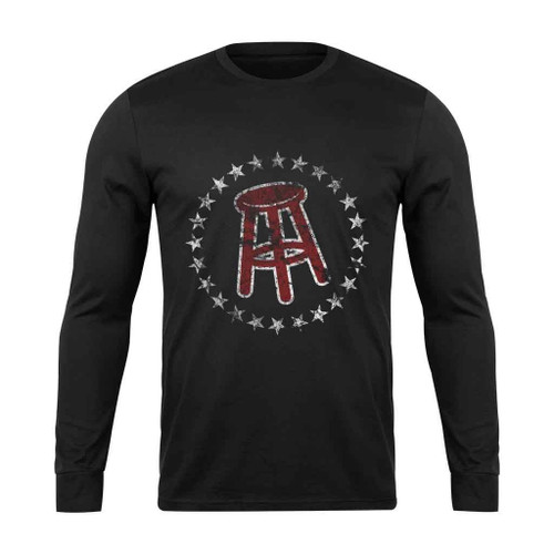 Barstool Sports Logo Grunge Long Sleeve T-Shirt