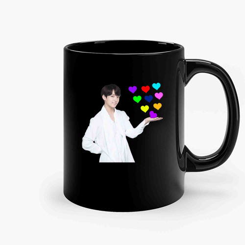 Jungkook Bts 3 Ceramic Mugs