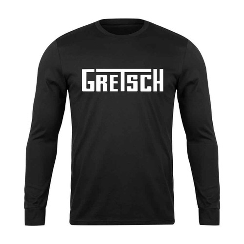Gretsch Logo Guitars Music Long Sleeve T-Shirt
