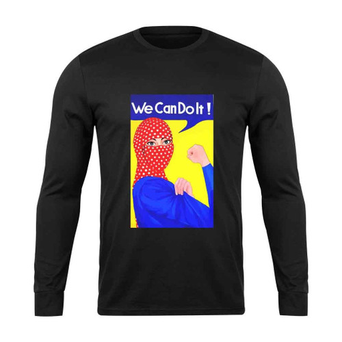 Arabic Hijab We Can Do It Long Sleeve T-Shirt