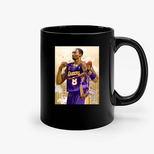 Kobe Bryant Los Angeles Lakers Nba Ceramic Mugs