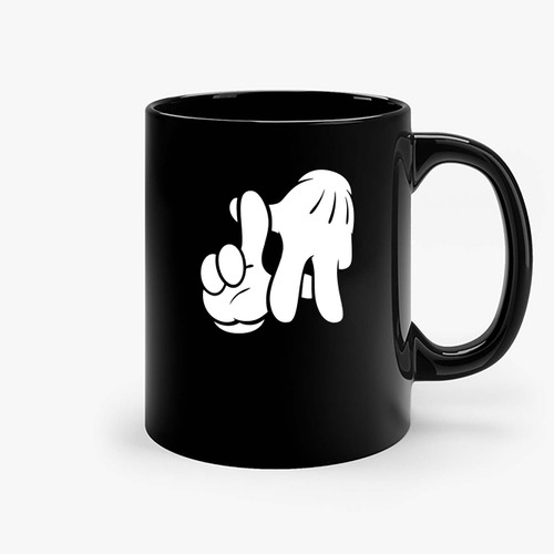 L A Hands Ceramic Mugs