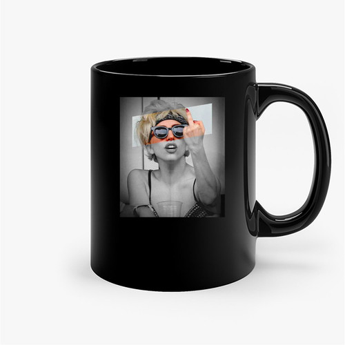 Lady Gaga Funny Gaga Vintage Retro Aesthetic Music Ceramic Mugs