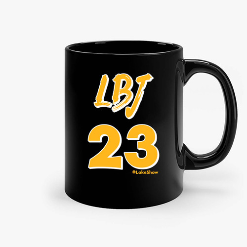 Lbj 23 Lebron James Los Angeles Lakers Lakeshow Ceramic Mugs