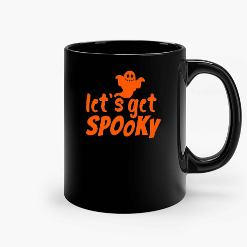 Lets Get Spooky Ceramic Mugs