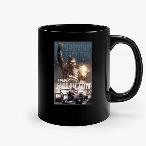 Lewis Hamilton 2020 Champion Ceramic Mugs
