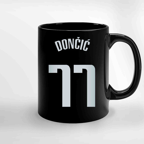 Luka Doncic Dallas Mavericks 77 Ceramic Mugs