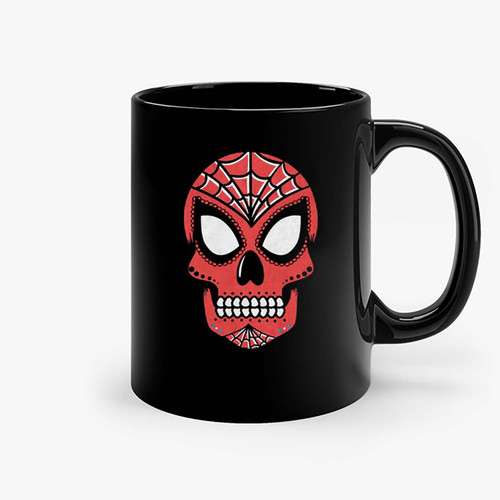 Marvel Halloween Spider-Man Sugar Skull Ceramic Mugs