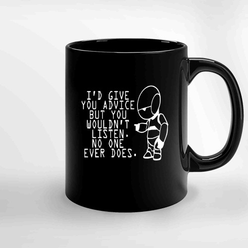 Marvin Advice The Hitchhikers Guide To The Galaxy Ceramic Mugs