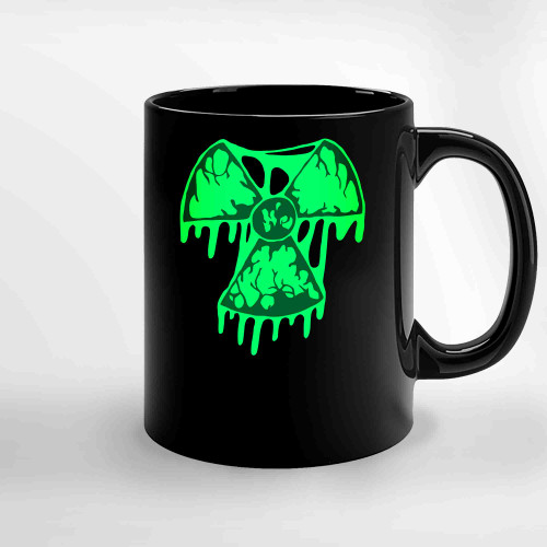 Melting Nuclear Symbol 2 Ceramic Mugs