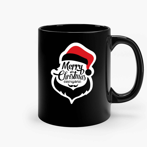 Merry Christmas Everyone Ceramic Mugs