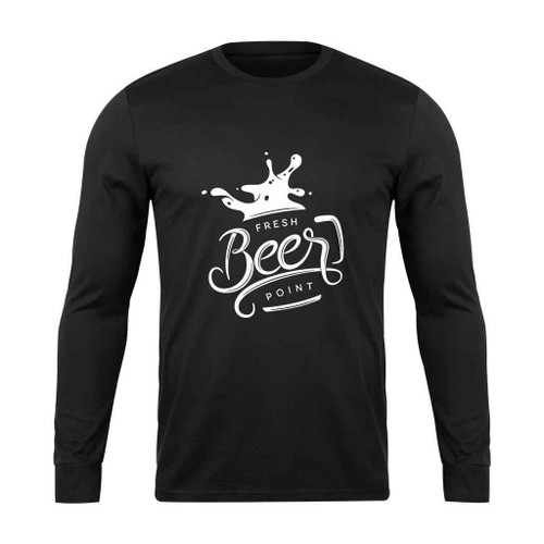 Fresh Beer Point Long Sleeve T-Shirt