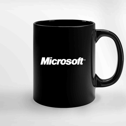 Microsoft Logo R Ceramic Mugs