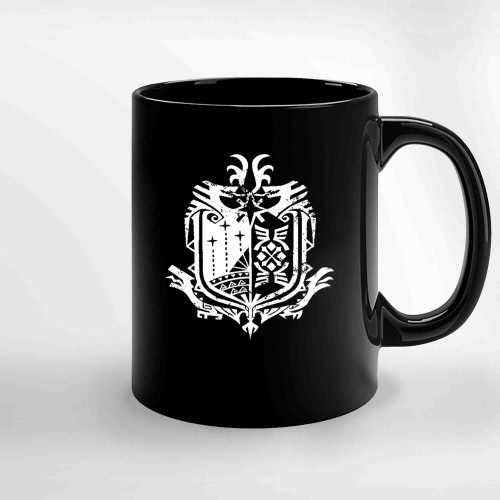 Monster Hunter World Crest Ceramic Mugs