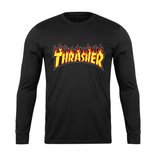 Thrasher Logo Long Sleeve T-Shirt
