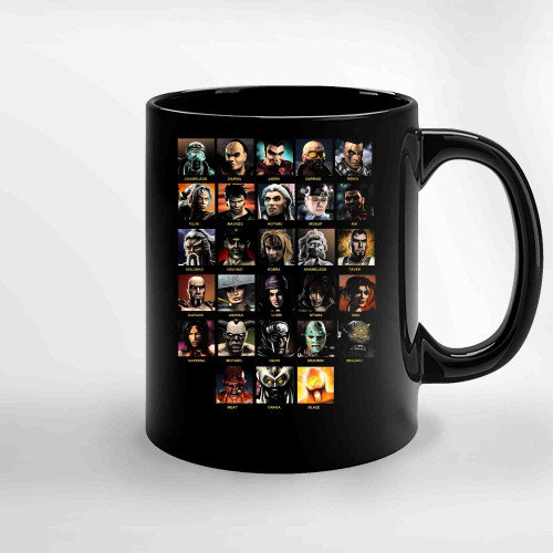 Mortal Kombat Characters Ceramic Mugs