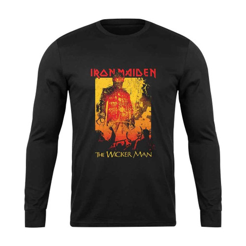 Iron Maiden The Wicker Man Long Sleeve T-Shirt