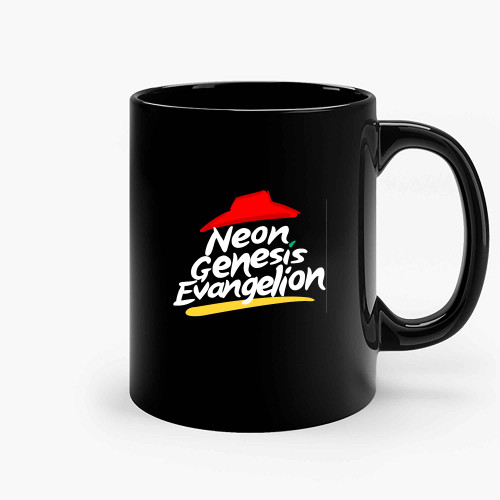 Neon Genesis Evangelion X Pizza Hut Ceramic Mugs