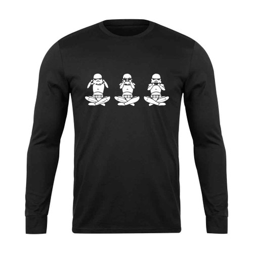 Three Wise Stormtroopers Long Sleeve T-Shirt