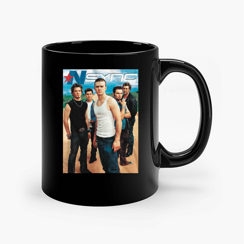 Nsync Lance Bass Jc Chasez Joey Fatone Chris Kirkpatrick Dan Justin Timberlake Ceramic Mugs