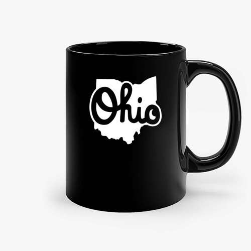 Ohio State Script Buckeyes Ceramic Mugs