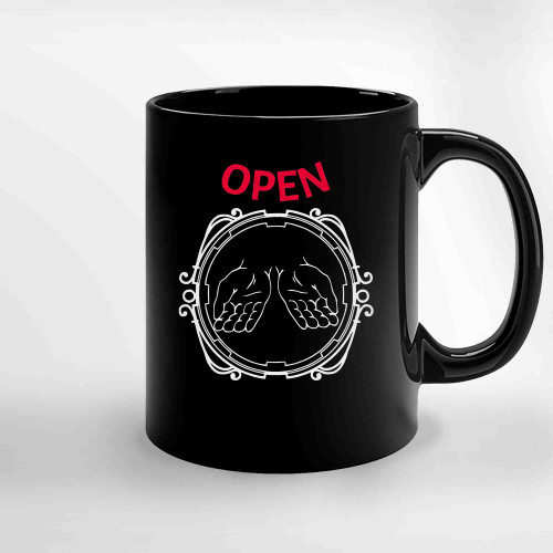 Open Your Arms Ceramic Mugs