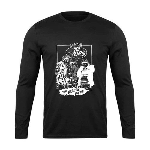 The Beastie Boys Yo Mtv Raps Awnthe Beastie Boys Yo Mtv Raps Long Sleeve T-Shirt