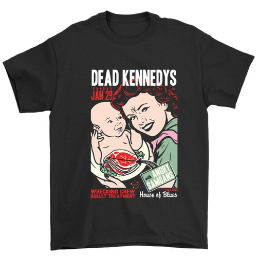 Dead Kennedys Angry Samoans Man's T-Shirt Tee