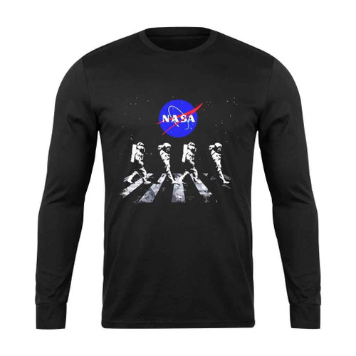 Nasa Walking Astronauts In Space Long Sleeve T-Shirt