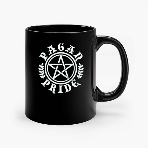 Pagan Pride Pentagram Magick Goddess Ceramic Mugs