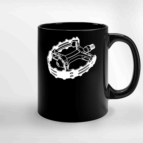 Pedal Hard Ceramic Mugs