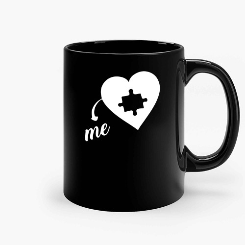 Piece Of My Heart Ceramic Mugs