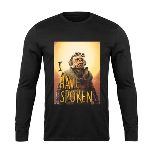 Star Wars The Mandalorian Kuiil I Have Spoken Long Sleeve T-Shirt