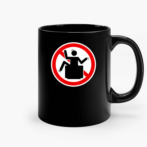 Please Remain Seated 2 Ceramic Mugs